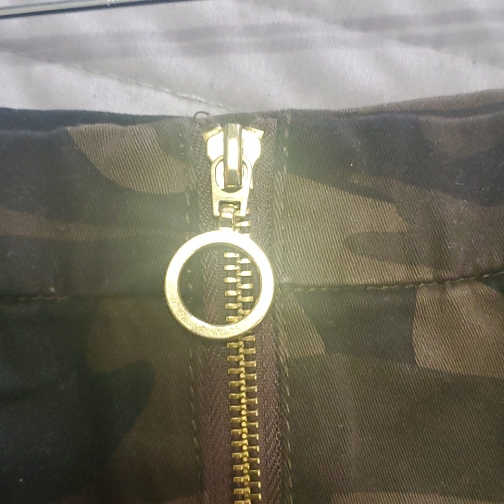 NYC SKIRT ARMY TYPE LOOK WITH ZIP 18 - Picture 5 of 12